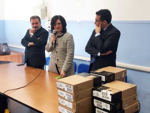 Fabrica di Roma - La consegna dei tablet 