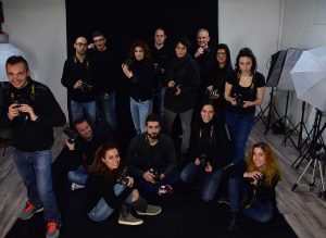 Viterbo - Associazione Click - Alcuni studenti di fotografia