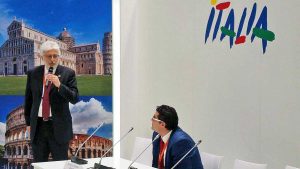 L'assessore Giacomo Barelli al Miit di Mosca