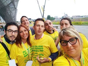 A sinistra Renato Bertocci, segretario Giovani impresa Viterbo