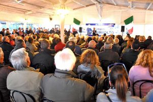 L'incontro di Sergio Caci a Pescia Romana 
