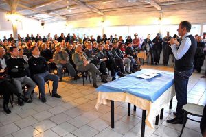 L'incontro di Sergio Caci a Pescia Romana
