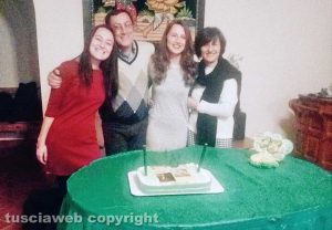 Patrizia Pannucci e la sua famiglia