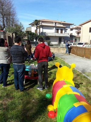 Vetralla - Il nuovo giardino dell'asilo nido comunale