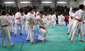 Judo - I giovani atleti durante le gare