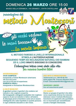 Civita Castellana - Presentazione del metodo Montessori 