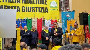 Roma - La manifestazione di Coldiretti a Montecitorio