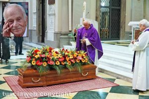 Viterbo - I funerali del regista Giorgio Capitani