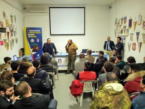 Il raduno degli arbitri di calcio a 5