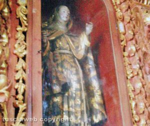 Cairu - Statua di santa Rosa del 18esimo secolo