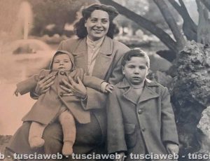 Viterbo - Pratogiardino 1954 - Wanda Salcini, Serena Pais e Sandro Ghizzi