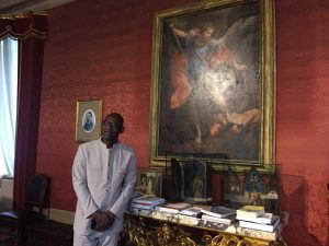La visita del sindaco di Douala