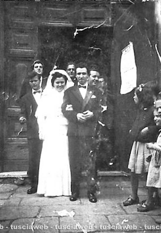 Vignanello - Franco Panunzi e Leila Piermartini sposi