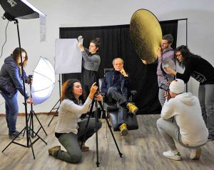 Viterbo - Una lezione in studio 