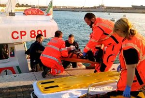 Civitavecchia - L'intervento di soccorso alla nave "Westerdam" 
