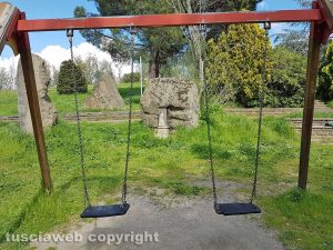 Viterbo - Giardini in via Monte Cervino