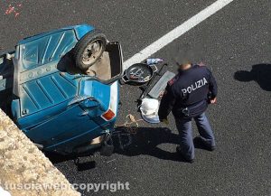 Viterbo - Apetto contro Tir