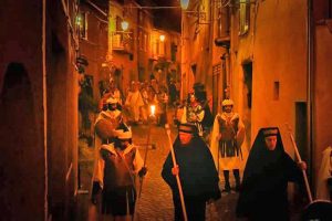 Valentano - La processione del venerdì santo 