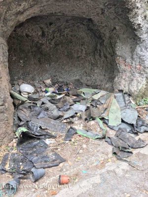 Viterbo - Rifiuti abbandonati in strada Riello 