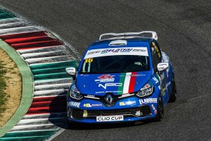 Il pilota Gustavo Sandrucci al Mugello 