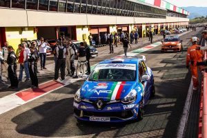 Il pilota Gustavo Sandrucci al Mugello 
