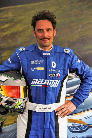 Il pilota Gustavo Sandrucci al Mugello 