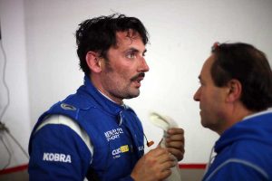 Il pilota Gustavo Sandrucci al Mugello