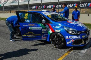 Il pilota Gustavo Sandrucci al Mugello 