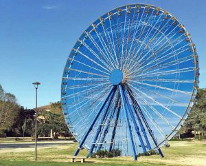 Viterbo - Ruota panoramica a Pratogiardino