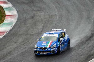 Il pilota Gustavo Sandrucci al Mugello 