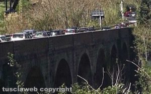 Traffico in tilt - Chilometri di coda sulla Tuscanese
