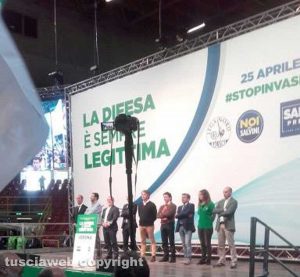  La manifestazione della Lega nord a Verona 