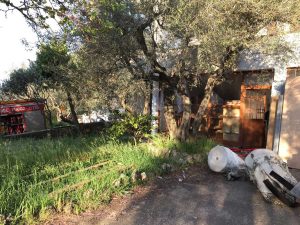 Tobia - Incendio in falegnameria - Intervento dei vigili del fuoco