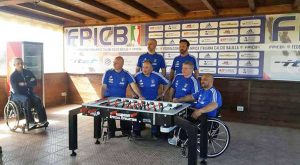 Vitersport Libertas ai campionati nazionali di calcio balilla paralimpico