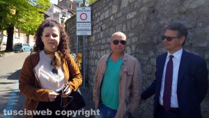 Viterbo 2020 sotto il varco di via Chigi