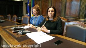 Viterbo - Testamento biologico - Melissa Mongiardo e Sonia Perà