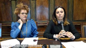 Viterbo - Testamento biologico - Melissa Mongiardo e Sonia Perà
