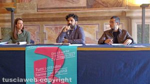 Viterbo - La conferenza di presentazione della rassegna "Resist" di Arci