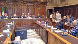 Viterbo - Consiglio comunale - Viva Viterbo abbandona i lavori