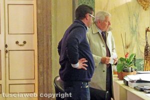 L'assessore Barelli a colloquio col sindaco Michelini nel suo ufficio