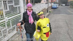 Silvia Brizi con il figlio Francesco Biancalana