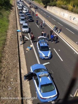 Viterbo - Apetto contro Tir