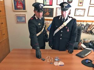 Civitavecchia - La droga sequestrata