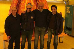 L'uovo di 160 chili donato ad Amatrice