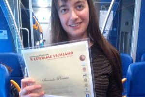 Montefiascone - La studentessa Cristina Ferrari