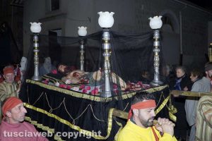 Bagnaia – La processione del Cristo morto