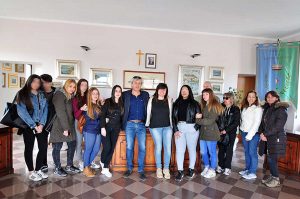 Capodimonte . Gli studenti del liceo Seneca di Roma al lago di Bolsena