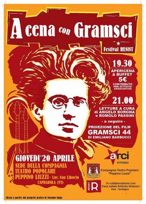  "A cena con Gramsci"