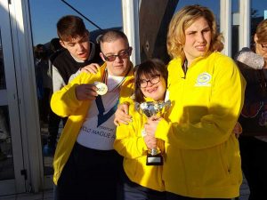 Gli atleti della Vitersport Libertas a Fiuggi