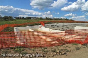 Trasversale Orte-Civitavecchia - Il cantiere Monte Romano-Cinelli
